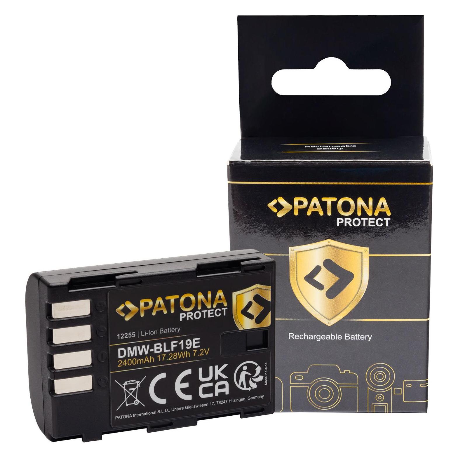 Patona Batterie Di Ricambio Accu (Batteria Della Fotocamera), Alimentatore Fotocamera