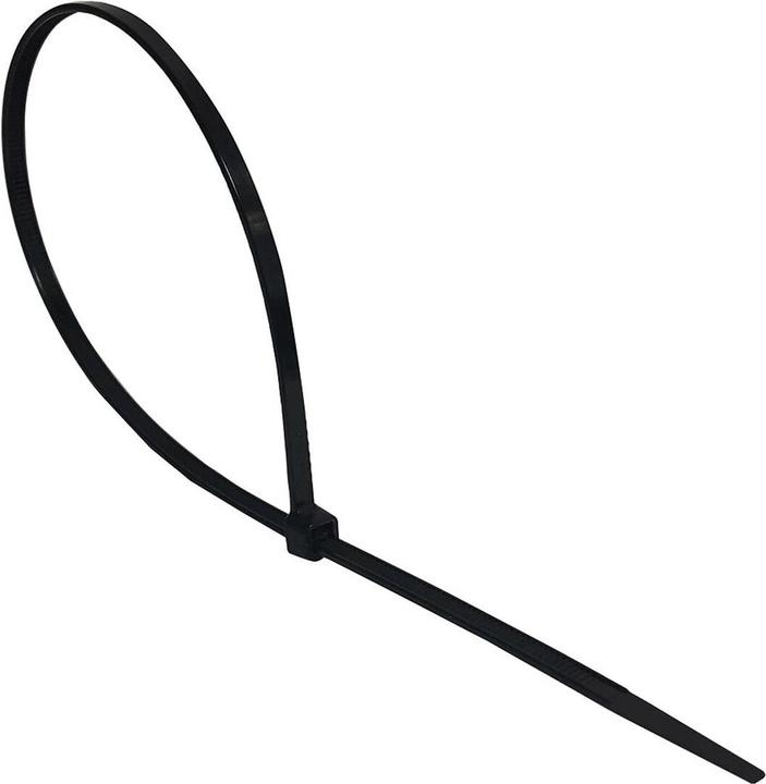 Actual product image Celo Nylon cable ties black (Plastic cable ties, 430 mm, 100 pcs.)