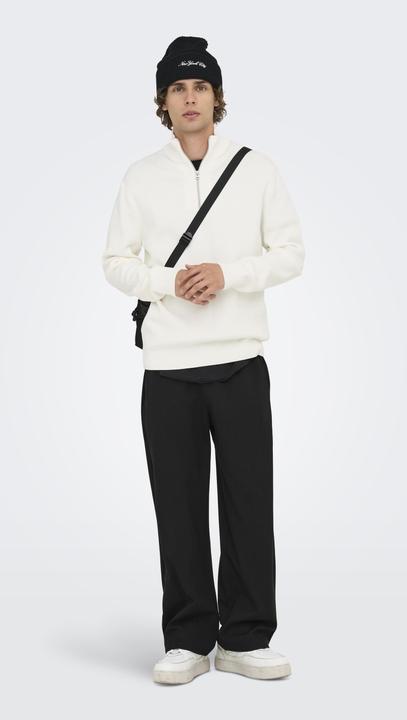 Produktbild Only & Sons Onsphil Reg 12 Struc Half Zip Knit Noos (L)