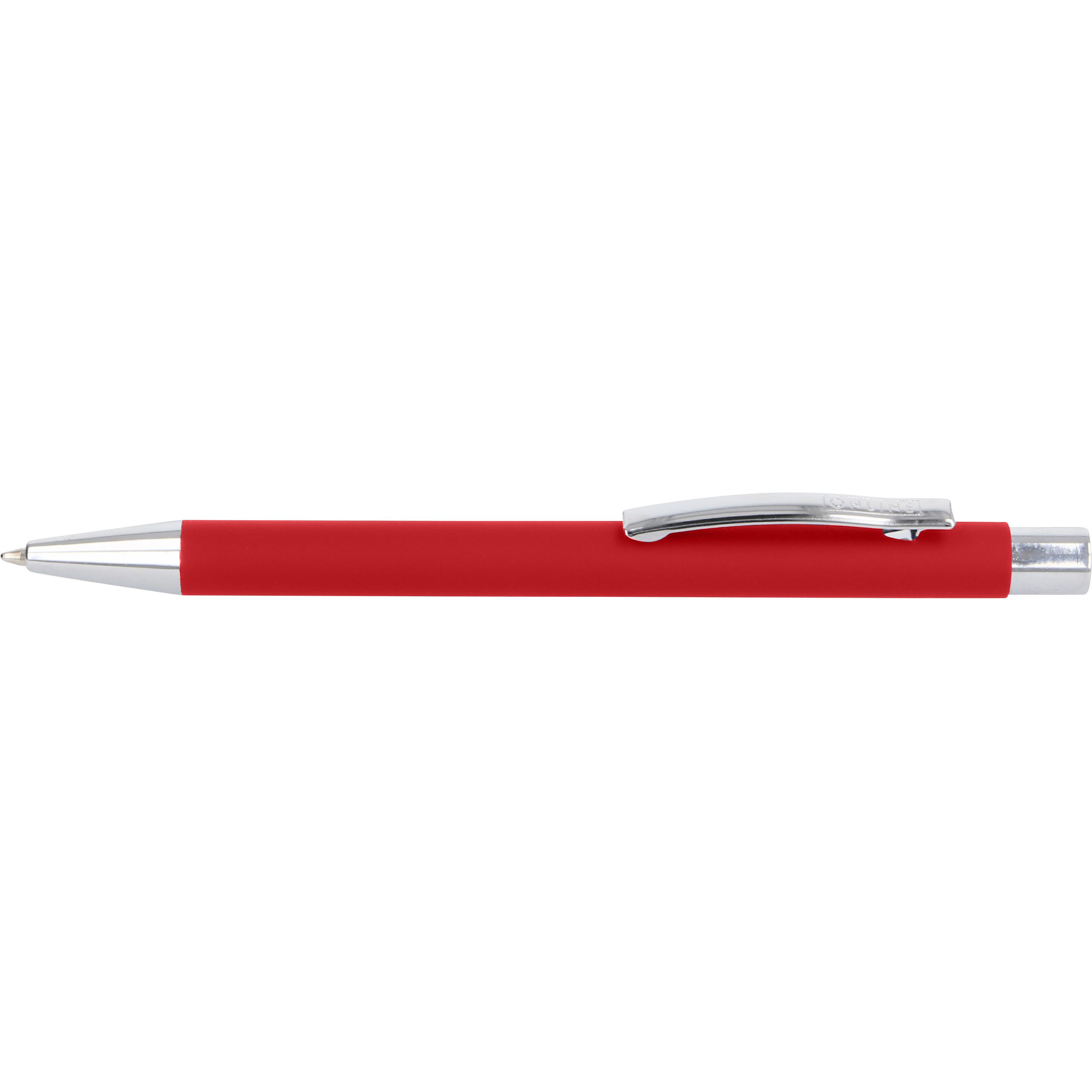 Online, Schreibstifte, SOFT METAL - Druckkugelschreiber (Rot, 1 x)