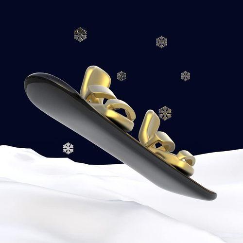 Produktbild MTM Snowboard Snowflake