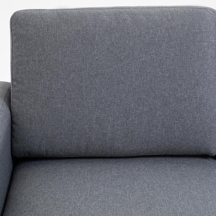 Produktbild Homcom 2-Sitzer Sofa mit Metallfüssen (2-Sitzer)