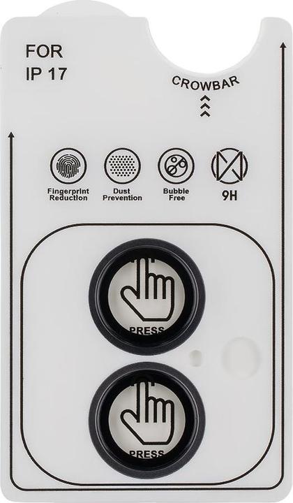 Productafbeelding Obal:Me Lenskap voor Apple iPhone 17 Zwart (Apple iPhone 17)