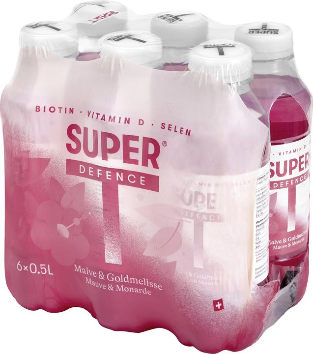 Produktbild Super T Defence Malve & Goldmelisse (6x50cl) (6 Stück, Flüssigkeit, 3209 g)