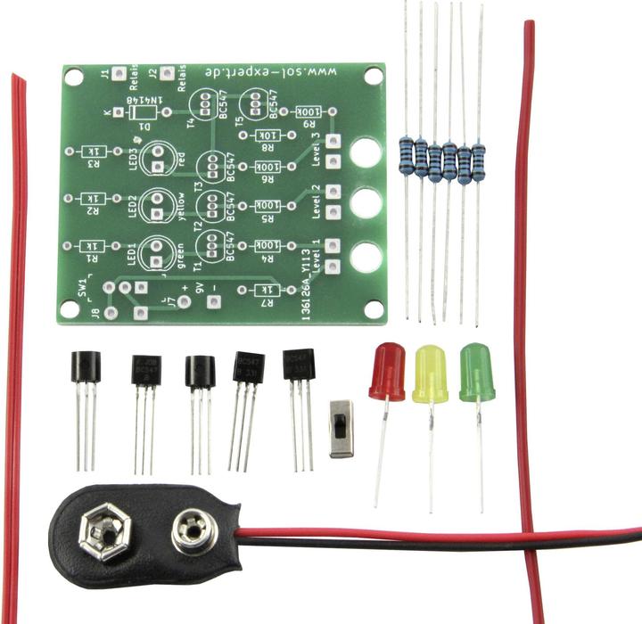 Actual product image Sol Expert Soldering kit water level indicator with relay output