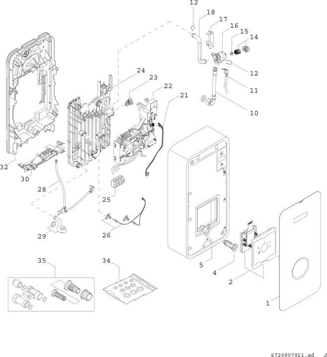 Produktbild Bosch Home Comfort TR7001 21/24/27 Desob