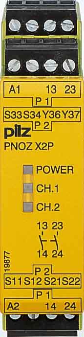 Pilz 787303 PNOZ X2P C 24VACDC 2n/o