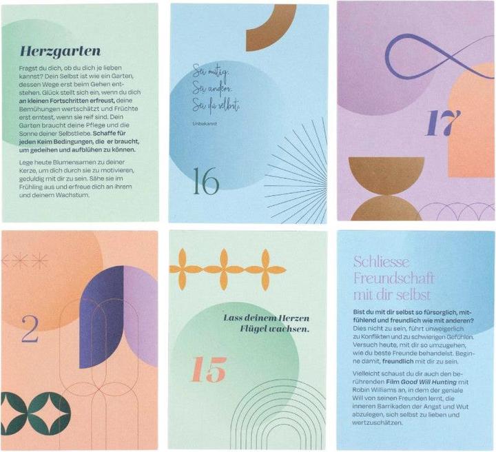 Produktbild Fidea Design Mini-Adventskalender Selbstliebe
