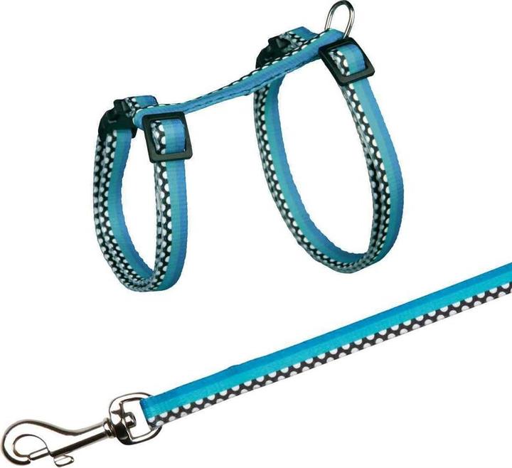 Image du produit Trixie Harnais pour chat avec laisse Freshline Spot (27, 28, 29, 30, 31, 32, 33, 34, 35, 36, 37, 38, 39, 40, 41, 42, 43, 44, 45, Chat, Général)
