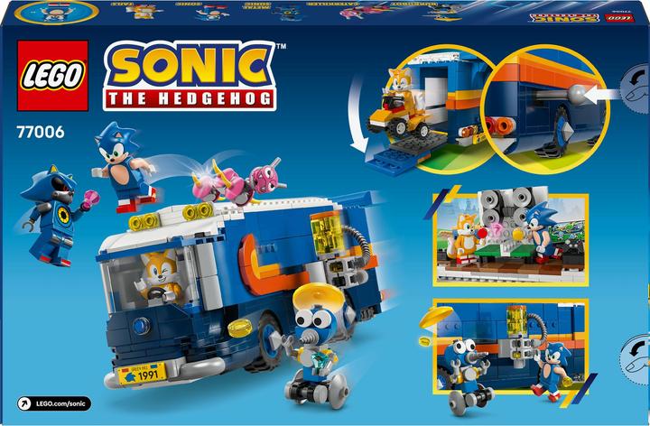 Produktbild LEGO Team Sonics Kommando-Truck (77006, LEGO Sonic)