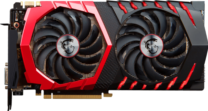 Image du produit MSI GeForce GTX 1070 GAMING X 8G (8 Go)