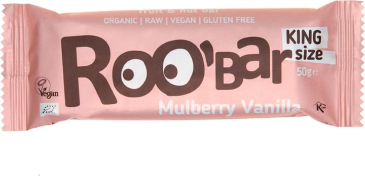 Roobar Roo'Bar Rohkostriegel Mulberry Vanilla (50 g, 16 Stk.)