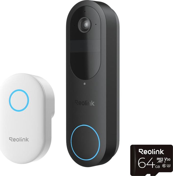 Produktbild Reolink D340B 2K+ WiFi Video Doorbell (Kabellos, WLAN)