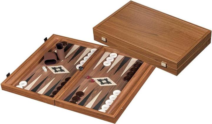 Produktbild Philos Backgammon Polyfados (Deutsch, Englisch, Französisch, Russisch, 2 Spieler)
