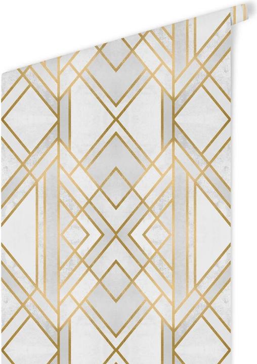 Produktbild Trenddeko Art-Deco: Goldene Geometrie