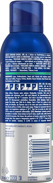 Produktbild Gillette Series Sensitive (200 ml, Rasiergel)