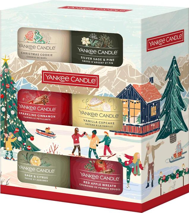 Image du produit Yankee Candle Après Ski, 6 Filled Votivekerzen, Geschenkset (6-teilig)