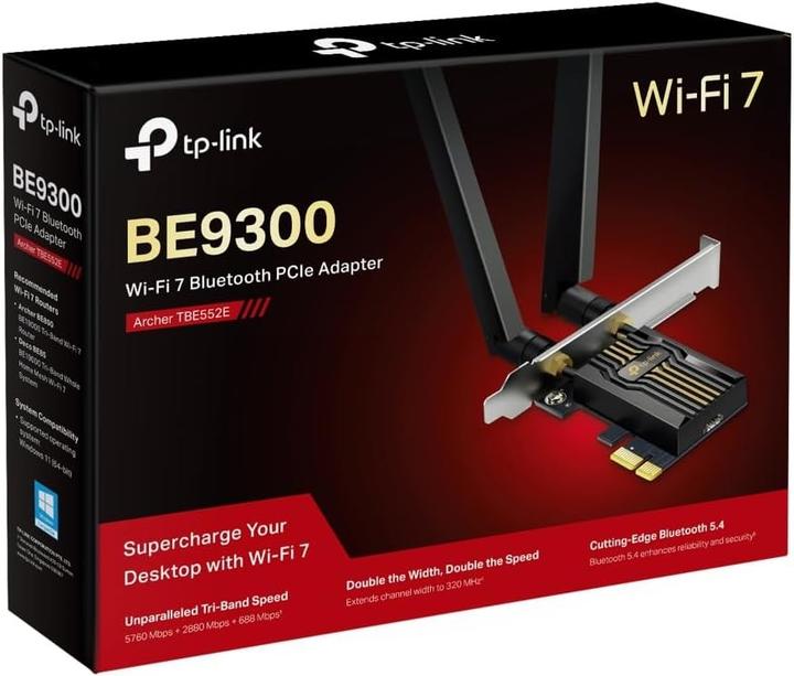 Actual product image TP-Link Archer TBE552E (PCIe)