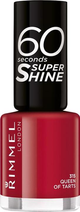 Rimmel London 60 Seconds Super Shine (315 Queen Of Tarts, Farblack)