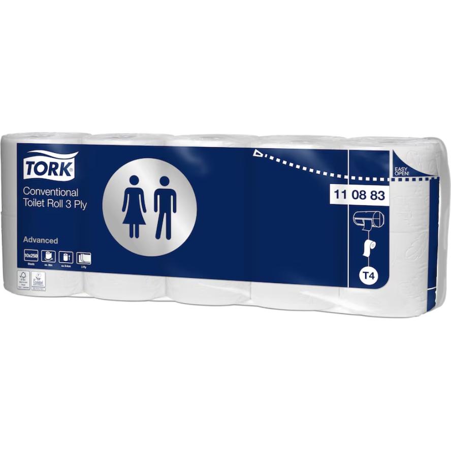 Tork, Toilettenpapier, Toilettenpapier T4 Advanced 3lagig 70 Rollen (70 x)