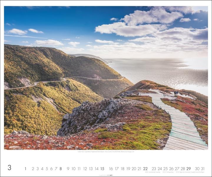 Produktbild Kanada Kalender 2026 - Der Ruf der Wildnis (55 x 46 cm)