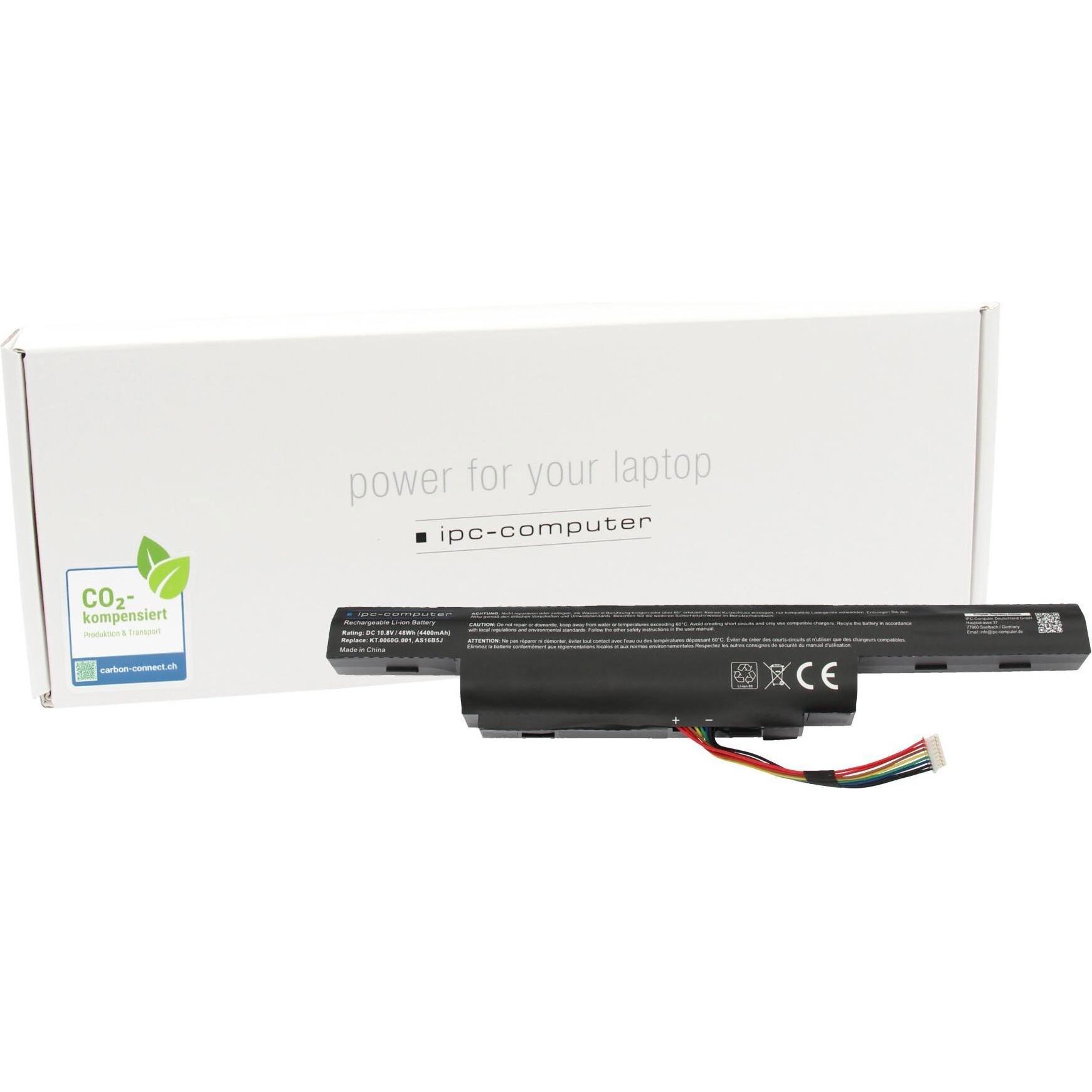 Thumbnail - IPC AS16B5J (6 Zellen, 4400 mAh), Notebook Akku