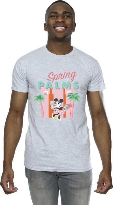 Immagine prodotto Disney Minnie Mouse Spring Palms Maglietta Uomo (5XL)
