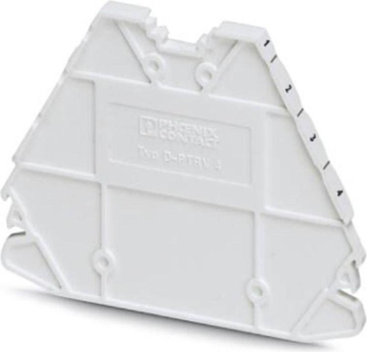 Phoenix End cap D-PTRV 4 WH 1-4 LGS