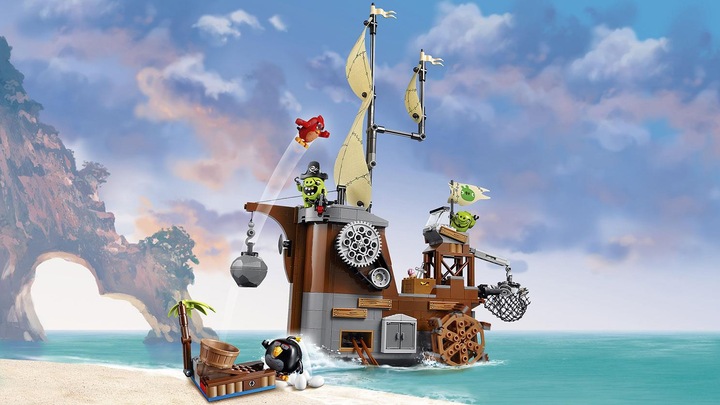 Produktbild LEGO Angry Birds Piggy Pirate Ship (75825)