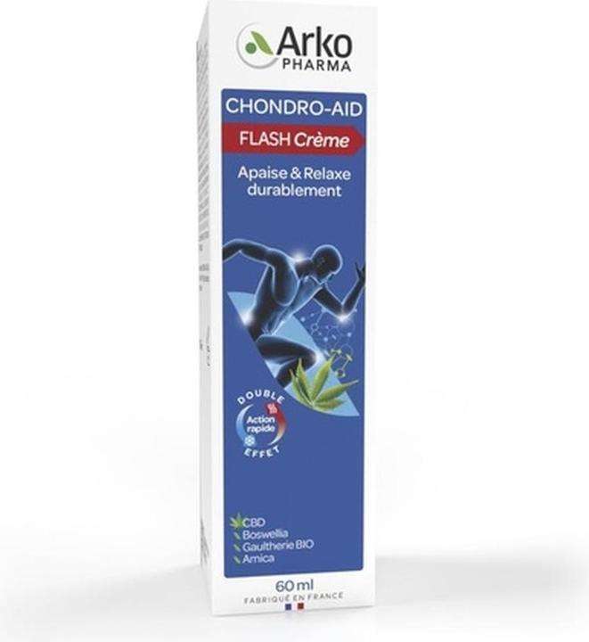 Arkopharma Crème Flash pour les Articulations (Crème pour le corps, 60 ml)