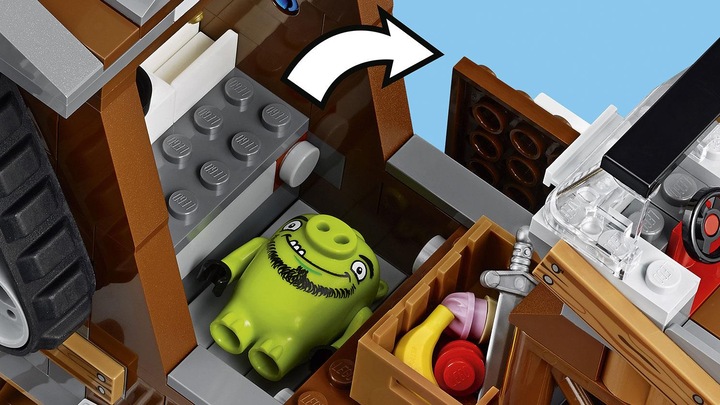Produktbild LEGO Angry Birds Piggy Pirate Ship (75825)