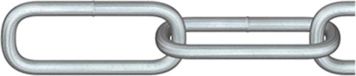 Dörner + Helmer Chaîne acier rond DH C-60 DIN 5685-1 galvanisée 15 m (15 m)
