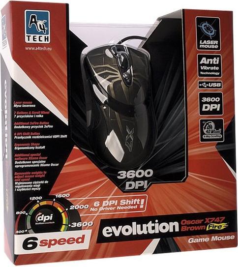 Actual product image A4Tech X7 XL-747H (Cable)