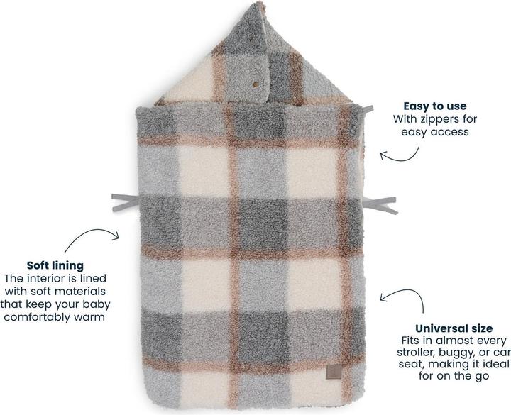 Actual product image Jollein Baby Car Seat Footmuff