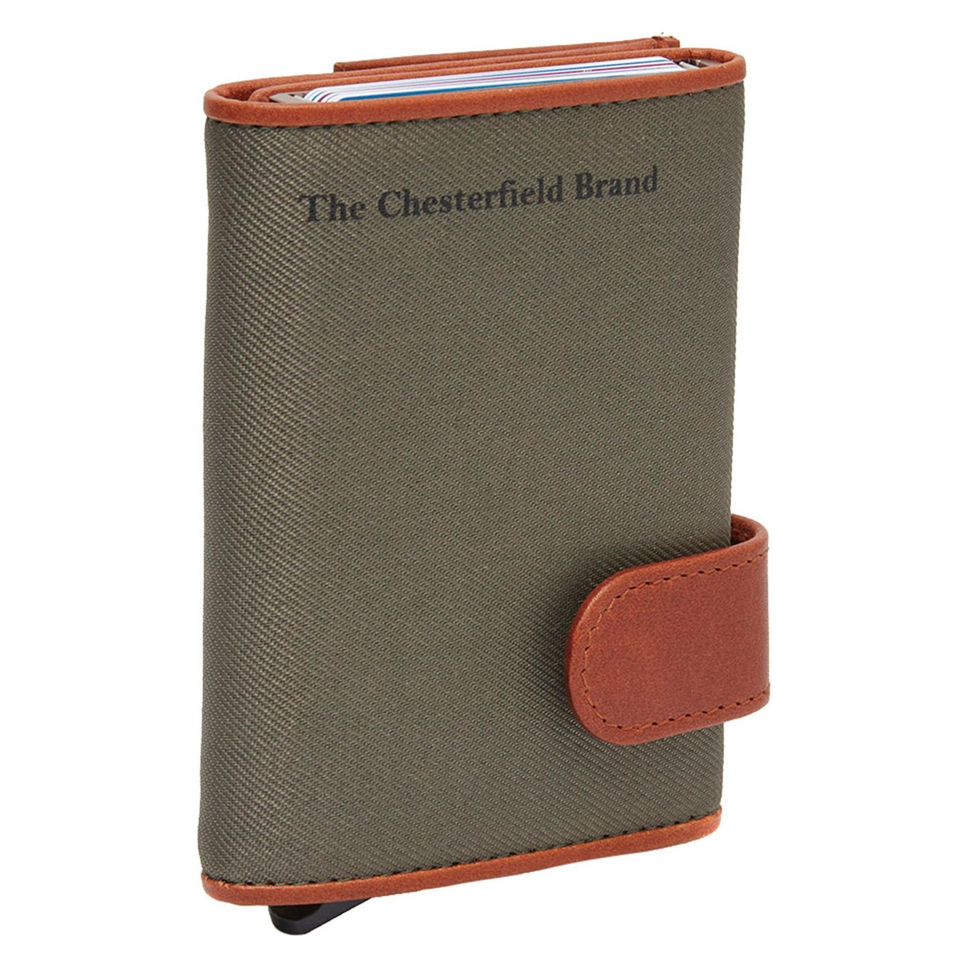 The Chesterfield Brand, Herren, Portemonnaie, Sabana Geldbörse Rfid Schutz Leder 7.5 Cm, Grün