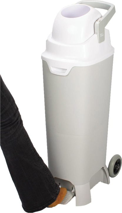 Produktbild Diaper Champ Windeleimer One Maxi Handsfree plus 120 l Silber