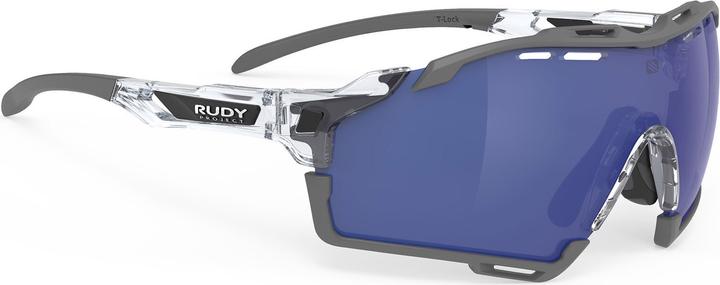 Rudy Project Cutline (Black, Multilaser Deep Blue)
