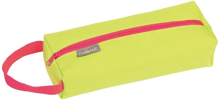 Pagna Astuccio per matite in PET riciclato 22x8x5cm quadrato verde lime