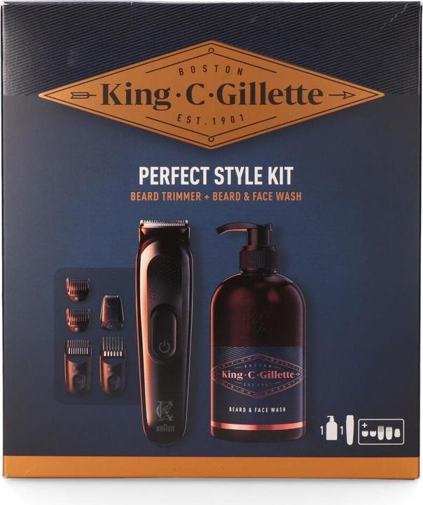 Actual product image King C. Gillette Perfect Style Kit (350 ml)