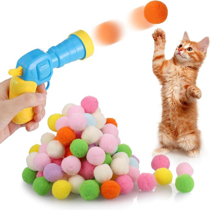 Actual product image Suba Ball Pistole (Cat ball toy)