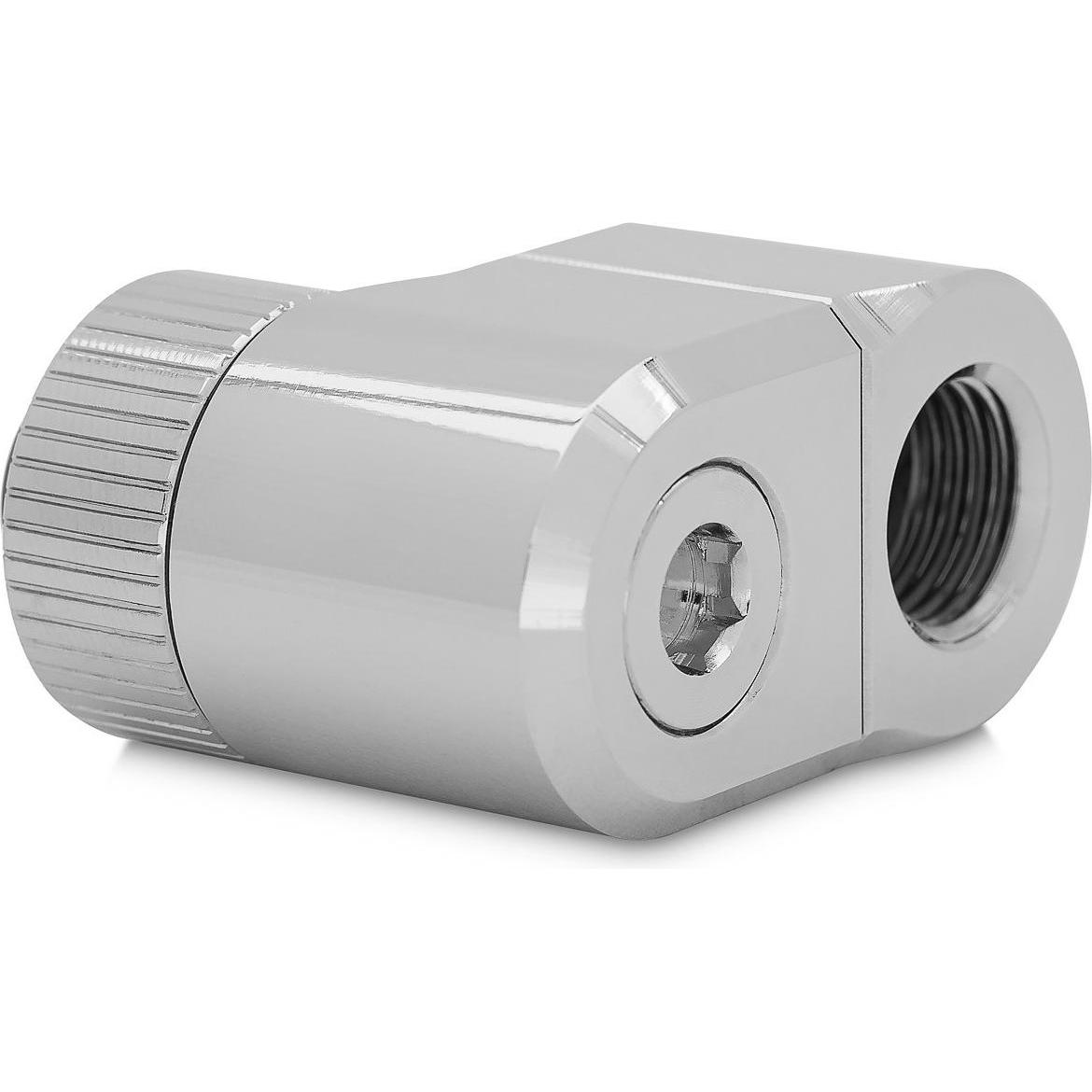 EKWB EK-Quan Torq DoubleRotary Offset 21 Ni 3831109893098, Wasserkühlung Anschluss, Silber