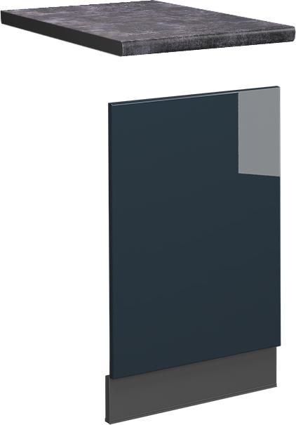 Anthrazit, Dunkelblau hochglanz