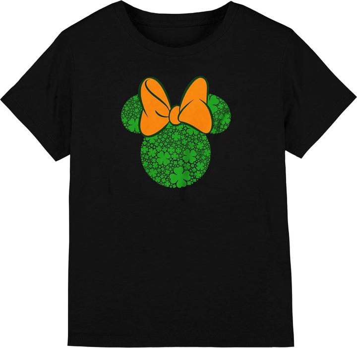 Immagine prodotto Disney Shamrock Ears Maglietta Giorno di San Patrizio Topolina Bambini (152, 158)