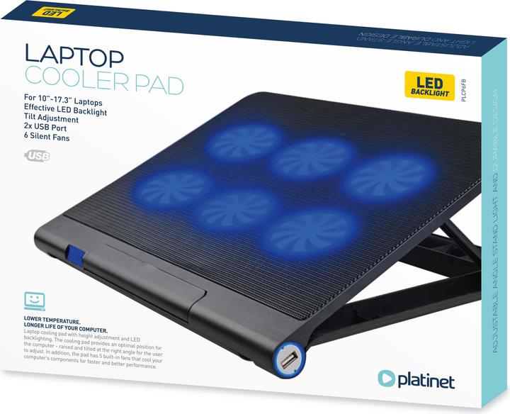 Actual product image Platinet cooling pad (PLCP6FB)