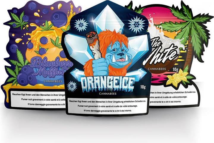 Immagine prodotto Cannabees Minibuds Orangeice 18g (18 g, Interno)