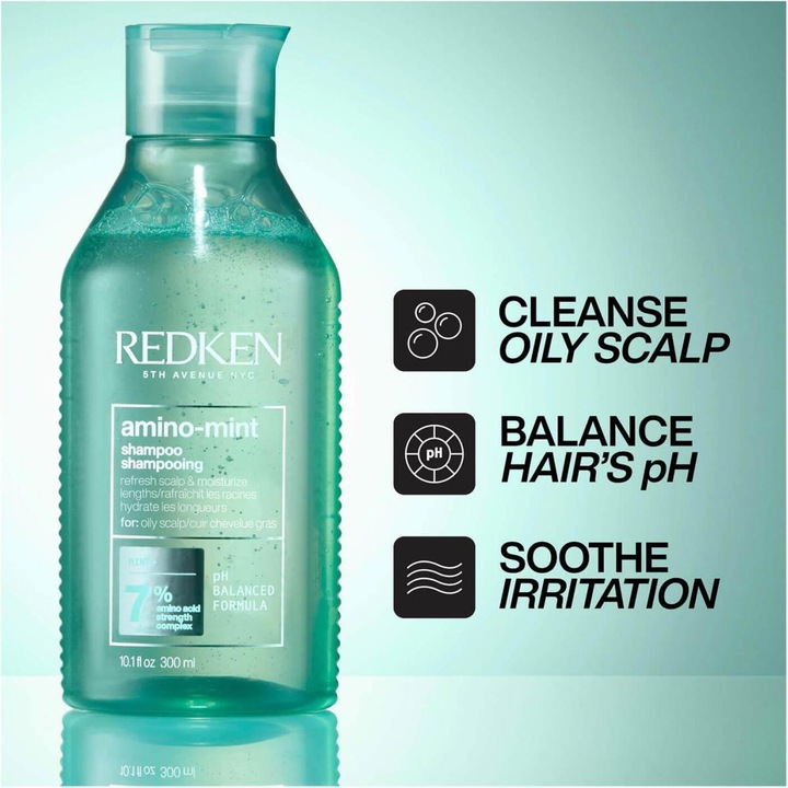 Produktbild Redken Amino Mint (300 ml, Flüssiges Shampoo)