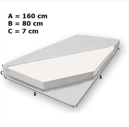 Produktbild ADRK Furniture Bett mit Matratze und Geländer PEPE CAT 160X80 (160 x 80 cm)