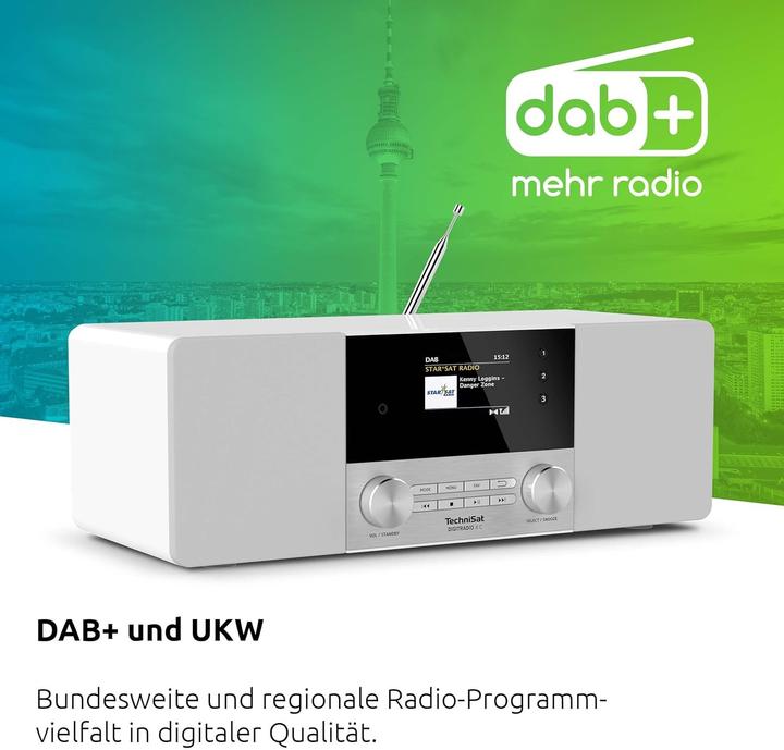 Actual product image TechniSat DigitRadio 4 C (DAB+, FM, Bluetooth)
