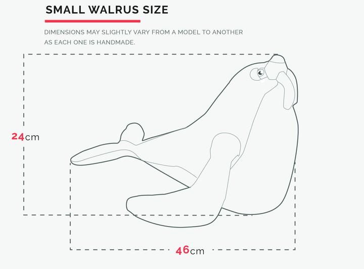 Actual product image BigStuffed Original walrus (46 cm)