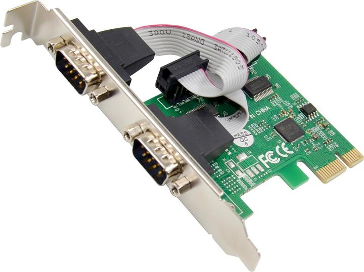 Produktbild InLine Schnittstellenkarte, 2x Seriell 9-pol, PCIe (PCI-Express)